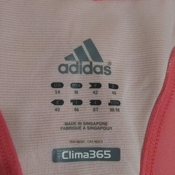 Adidas Clima365 athletic tank with built-in bra size medium - Picture 5 of 5